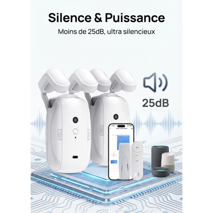 Serena Domo™ - Robot de Rideaux Connecté 3-en-1